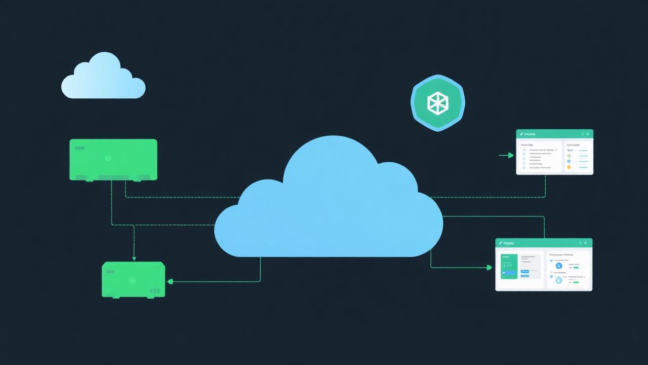 MLOps and cloud infrastructure diagram